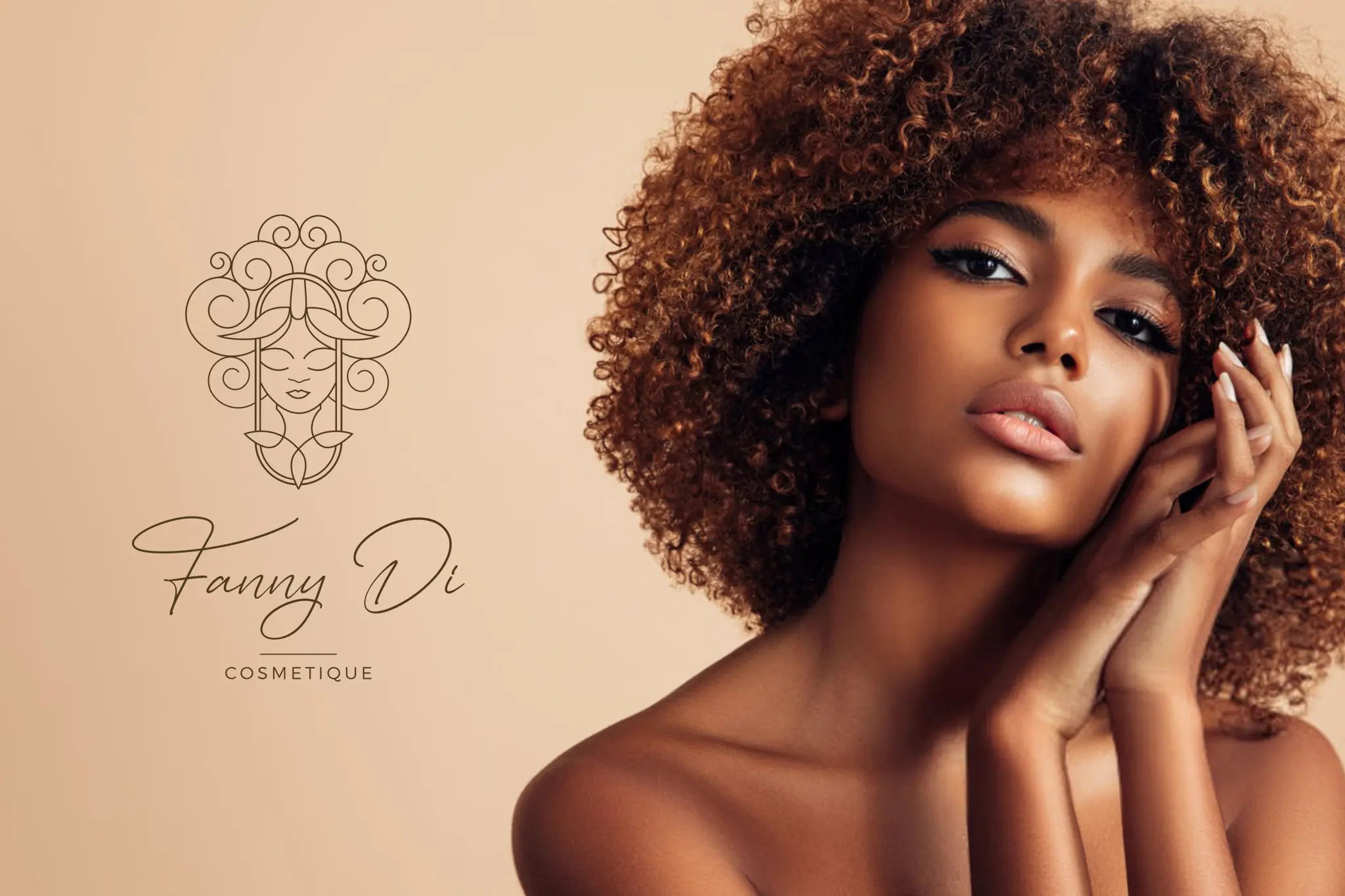 Création de logo cosmétiques naturels par Click Création pour Fanny Di Cosmétique